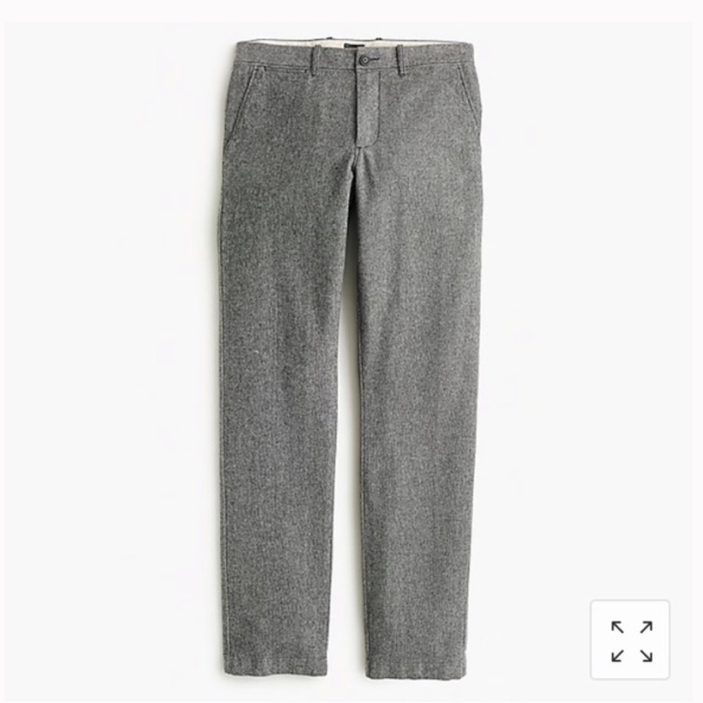 J. Crew Men’s Gray Wool Trousers